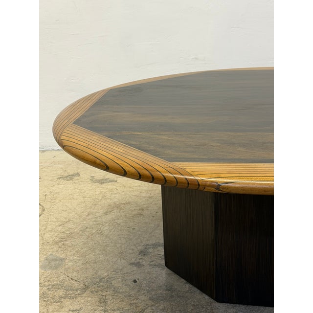 Wood Lane Altavista Wood Coffee or Cocktail Table After Afra and Tobia Scarpa, 1970s For Sale - Image 7 of 17