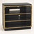 1970s Vintage Black and Gold TV Cabinet in the style of Roche Bobois, 1970s For Sale - Image 5 of 5