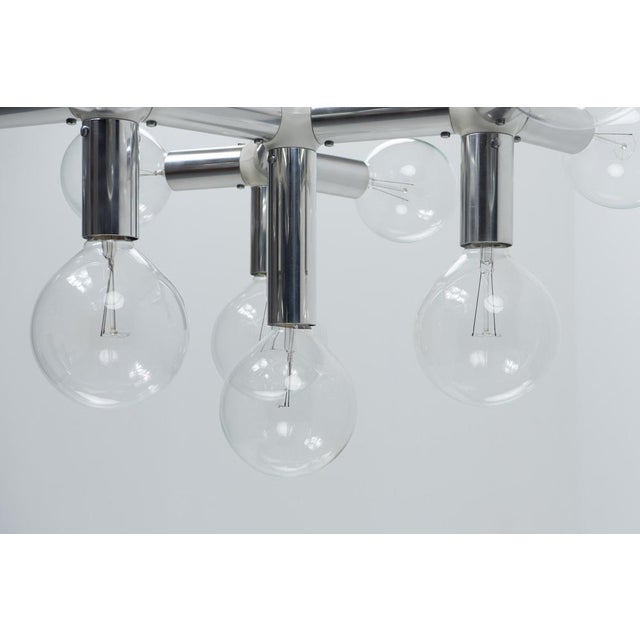 Atomic Ceiling Lamp by Haussmann for Swisslamps International, 1960s For Sale - Image 9 of 13