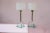 Art Deco Scandinavian Minimalist Skymning Table Lamps in Chrome and Glass by Ehlén Johansson for Ikea, Set of 2 For Sale - Image 10 of 14