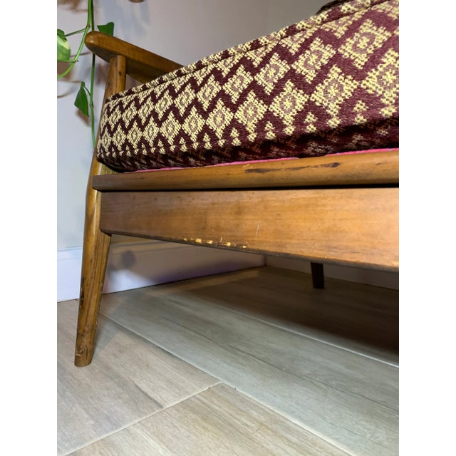 Mid Century Modern Danish Walnut Lounge Chair For Sale - Image 11 of 13