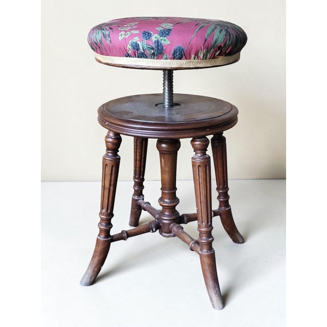 19th Century 19th Century Napoleon III Piano Stool For Sale - Image 5 of 8