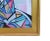 Contemporary Modern Listed Artist Cubism Portrait Oil Painting Including the Antiqued Gold Wood Frame For Sale - Image 4 of 9
