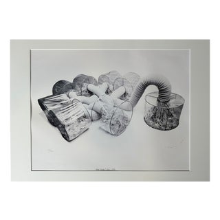 Ellie Vossen, Untitled, 1960s, Signed Screen Print, Framed For Sale