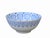 Mid 20th Century Vintage Chinoiserie Blue and White Porcelain Bowl For Sale - Image 5 of 13