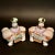 Early 20th Century Chinese Export Famille Rose Enameled Elephant Candle/Joss Holders- Set of 2 For Sale - Image 11 of 11
