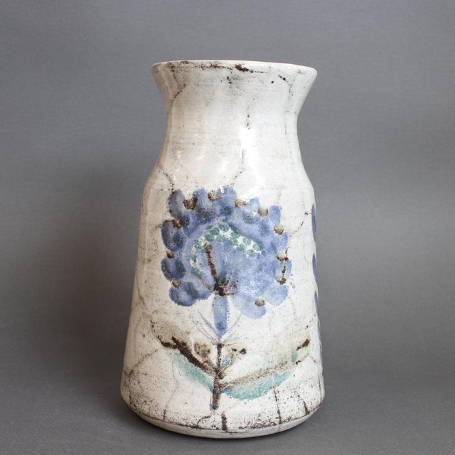 Vintage French Ceramic Vase by Gustave Reynaud for Le Mûrier, 1960s For Sale - Image 6 of 16