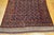 Vintage Baluch Tribal Area Rug in Allover Geometric Pattern in Navy Blue, Brown, Dark Red For Sale - Image 4 of 18