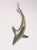 Vintage Brass Shark Figurine For Sale - Image 4 of 6