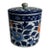 Fukagawa Koransha Blue &.White Peonies Lidded Porcelain Jar, C. 1930s For Sale