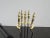 Vintage French Country Brass and Metal Fireplace Tools For Sale In Los Angeles - Image 6 of 13