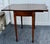 Inlaid Mahogany Pembroke Table Bench Made Federal Style Accent End Side Table For Sale - Image 16 of 16