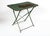 French French Painted Wrought Iron Folding Garden Table, Circa 1920's For Sale - Image 3 of 7