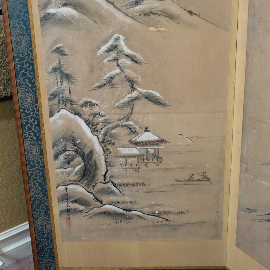 antique-japanese-shoji-byobu-