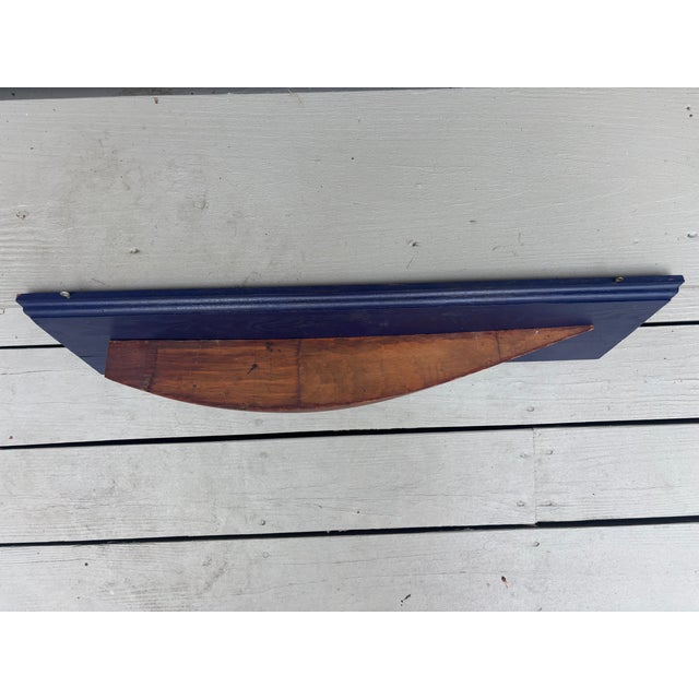 Half Hull Mounted on Board, Late 19th,early 20th Century For Sale - Image 4 of 6