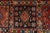 Textile Yalameh Rug 4'10'' X 6'8'' Green Wool Vintage Tribal Hand-Knotted Carpet For Sale - Image 7 of 13