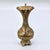 Italian Vintage Italian Gilt Metal Bud Vase For Sale - Image 3 of 9
