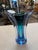 Murano Sommerso Blue and Teal Art Glass Vase, Italy, Mid-Century For Sale In Los Angeles - Image 6 of 9