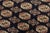 Textile Bokhara Rug 4’1” X 6′ Blue Wool Tribal Hand-Knotted Oriental Carpet For Sale - Image 7 of 12