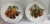 Ceramic Vintage Bohemian Fine China Fruit Plates - Set of 2 For Sale - Image 7 of 7