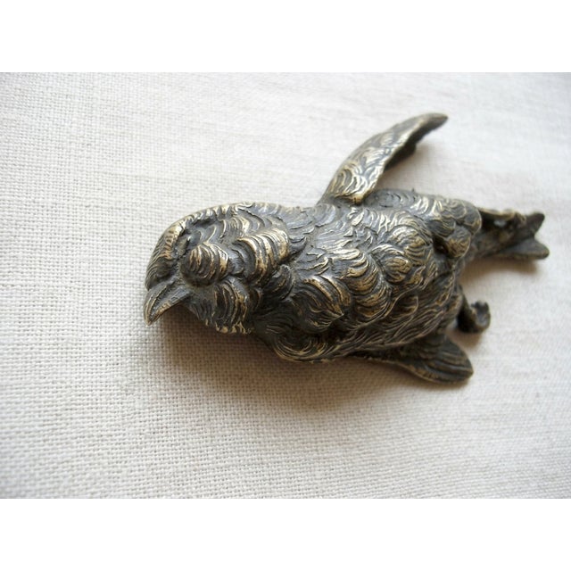 After Colomera, Dead Sparrow Sculpture, 1800s, Bronze For Sale - Image 6 of 7