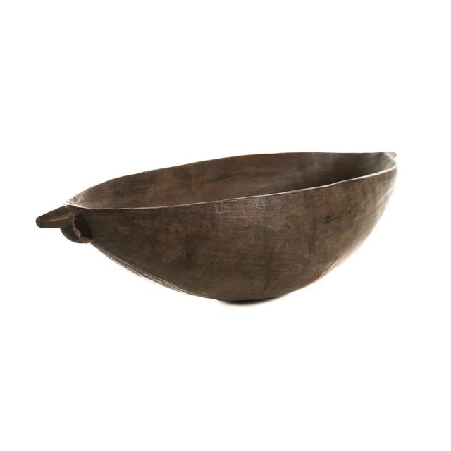 19th Century Papua New Guinea Carved Bowl For Sale - Image 4 of 9