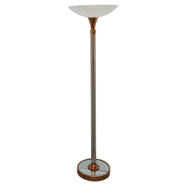 Mid-Century Uplighter Floor Lamp attributed to Heals of London, 1950s For Sale - Image 12 of 12