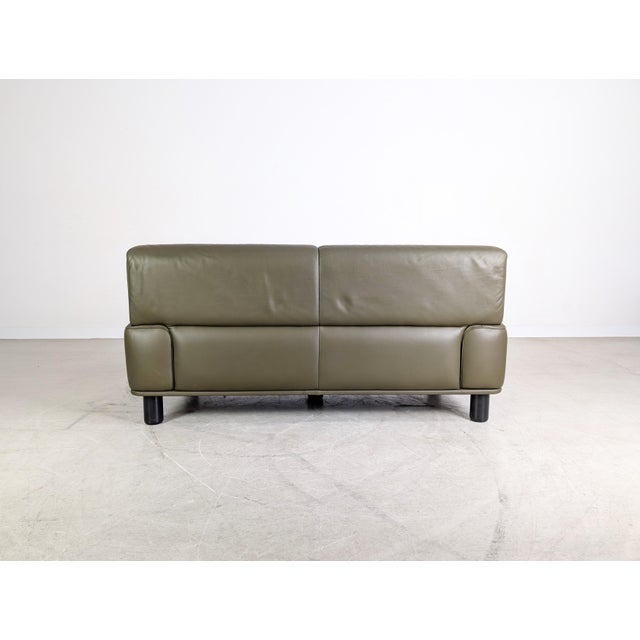 DS 18 Two-Seater Sofa in Leather from De Sede For Sale - Image 6 of 10