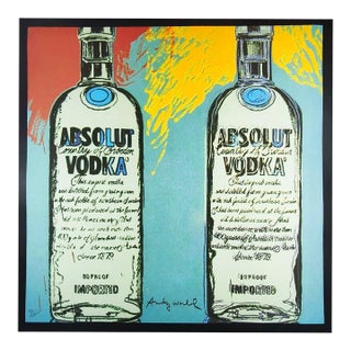 1980s After Andy Warhol, Absolut Wodka, Lithograph For Sale