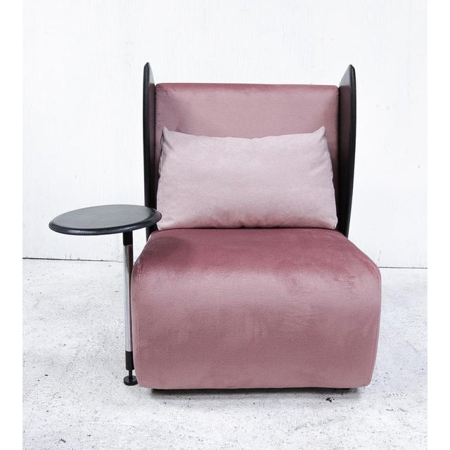Italian Postmodern Lounge Chair by Augusto Mandelli & Walter Selva for Salmistraro, 1980s For Sale - Image 16 of 17