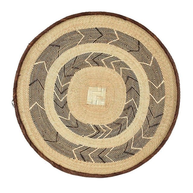 Early 20th Century Tonga Binga Basket 23 Inch For Sale