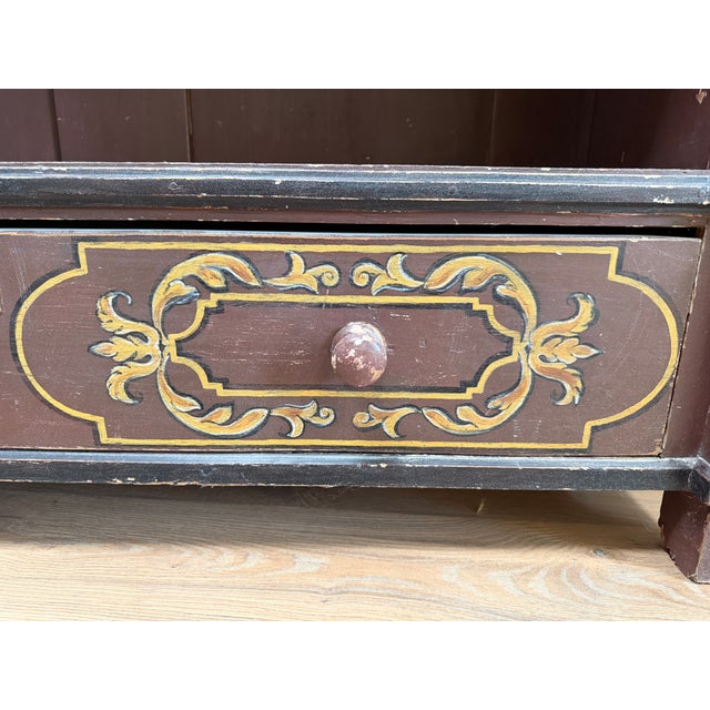 Mid 20th Century Mid 20th Century Directoire/Neoclassical Style Bookcase For Sale - Image 5 of 14