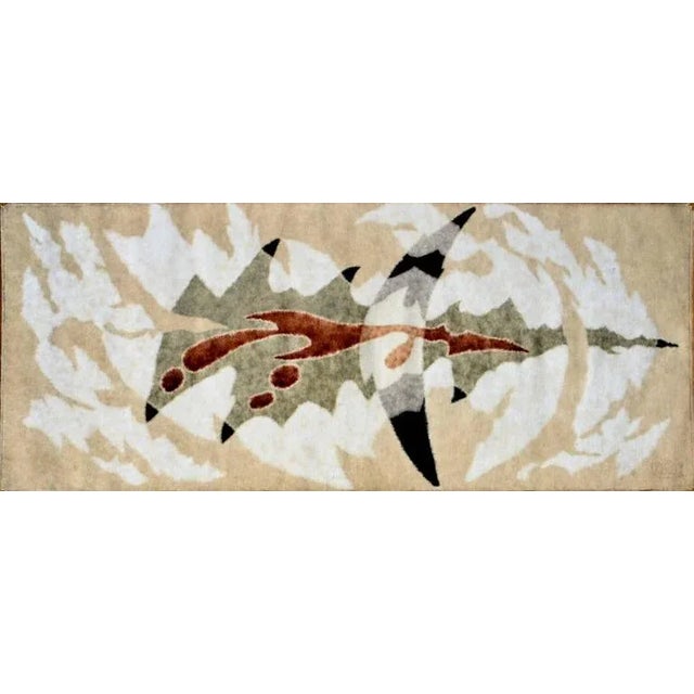 Textile Mid 20th Century Abstract Expressionist Oil Painting by Joseph Vasica For Sale - Image 7 of 7
