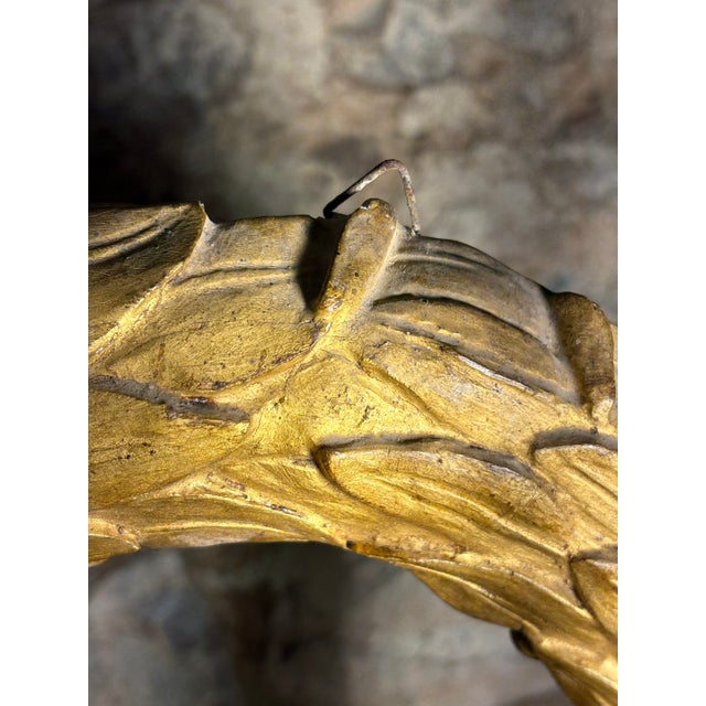 Antique Louis XVI Frame in Gilded Wood, 1700s For Sale - Image 9 of 11
