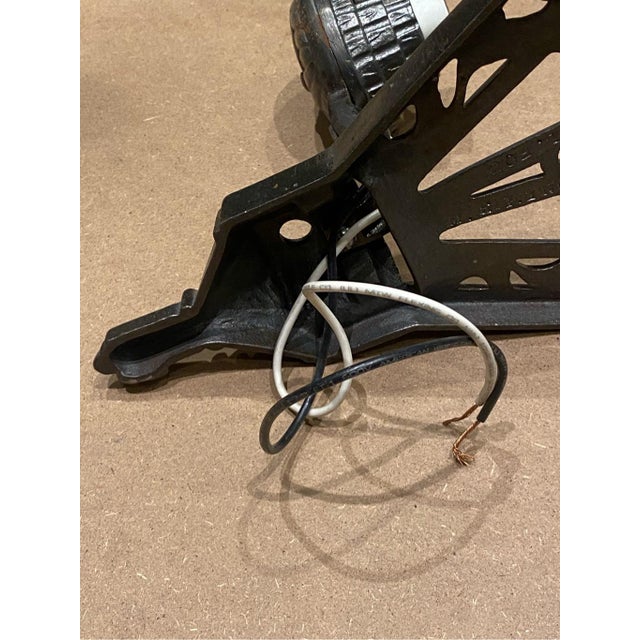 Pair of Antique Art Deco Cast Iron Wall Sconces Restored For Sale In Pittsburgh - Image 6 of 6