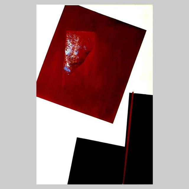 Astratto AR 1 Painting by Angelo Rinaldi, 2013 For Sale - Image 3 of 3