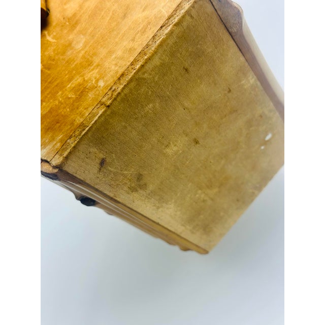 Vintage Bamboo Lidded Basket For Sale In Charleston - Image 6 of 10