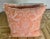 Pair of custom pillows made with vintage unused Venezianina patterned Fortuny printed fronts and crisp white linen backs...