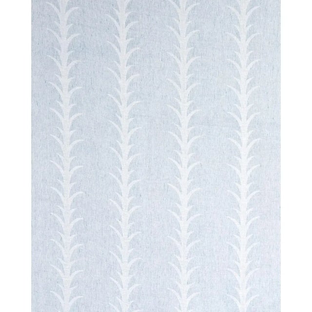 Elegant and airy, Acanthus Stripe Sheer is a stylized stripe based on a classic acanthus motif. This wide-width reversible...