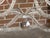 Italian Vintage Crystal and Steel Six-Light Chandelier with Faceted Beads, Wired For Sale - Image 4 of 12