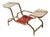 20th Century Bauhaus Tubular Steel Flower Stand with Colored Glass Shelves, Czechoslovakia, 1930 For Sale