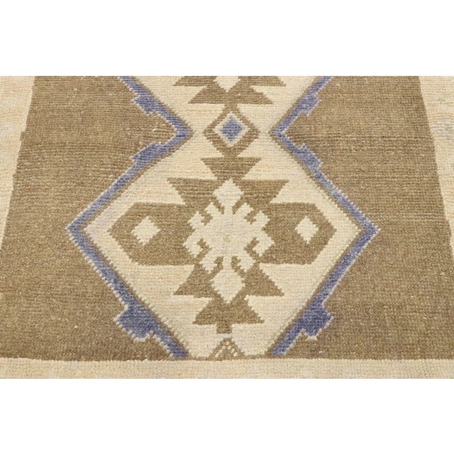 Vintage Turkish Oushak Rug - 02'11 X 05'05 For Sale - Image 4 of 9