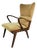 Art Deco Danish Lounge Chair, 1940s For Sale