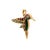 Gender: Unisex Metal Type: 14K Yellow Gold Length: 1.00 inches Width: 25.00 mm Weight: 2.86 grams Handmade 14K yellow gold...