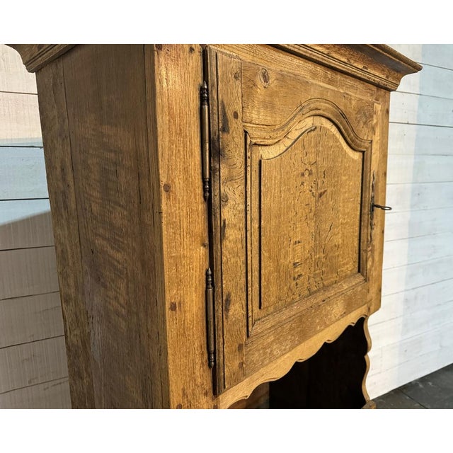 Rustic French Country Farmhouse Kitchen Cabinet, 1820 For Sale - Image 10 of 18