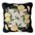 Scalloped Lemon Needlepoint Pillow For Sale