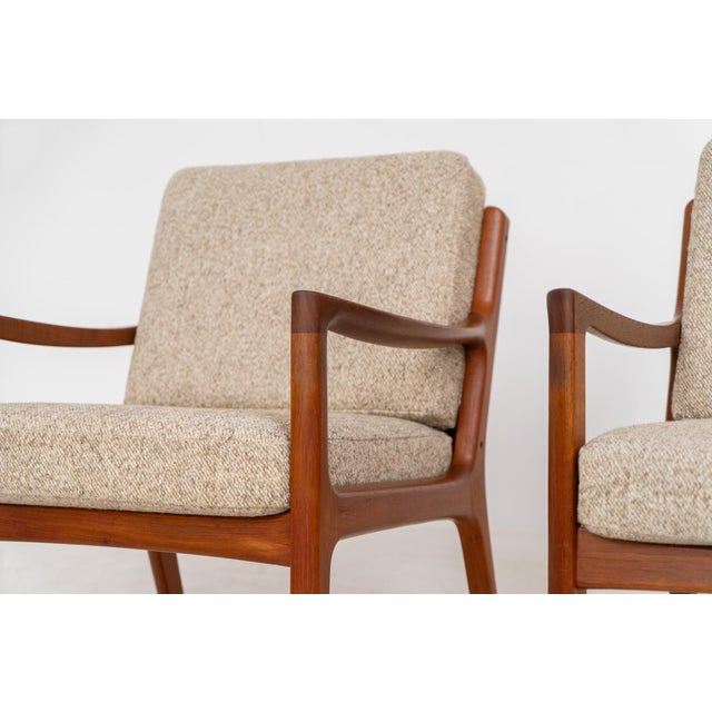 1960s Senator Easy Chairs by Ole Wanscher for France & Son, Set of 2 For Sale - Image 5 of 18