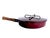 Wood Vintage Dansk Kobenstyle Brown Enamel Skillet Pan and Lid Designed by Jens Quistgaard, 2 Piece Set For Sale - Image 7 of 11
