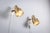 This elegant pair of gold wall lamps was designed by Per Sundstedt and produced by the renowned Swedish lighting company...