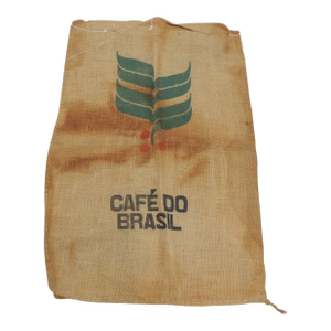 Vintage Brazilian Burlap Coffee Sack #2